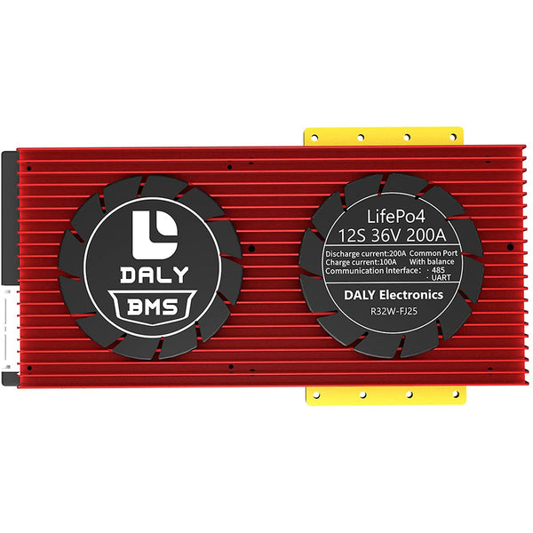 Daly smart bms Lifepo 12S 36V 200A  bluetooth BMS board  32130221