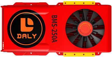Daly smart bms Li-ion 7S 24V 250A with Fan  bluetooth 52130235