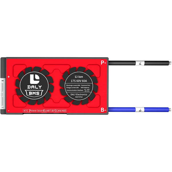Daly smart bms Li-ion 17S 60V 60A  bluetooth 18 66 128