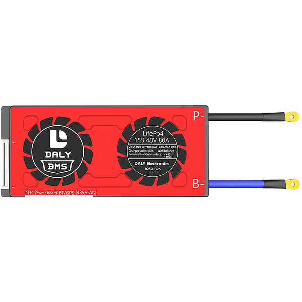 Daly smart bms Lifepo 15S 48V 80A bluetooth 19 66 150