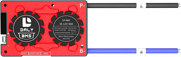 Daly smart bms Lion 3S 12V 40A  bluetooth BMS board 1866128