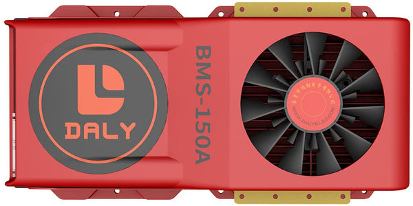 Daly smart bms Li-ion 13S 48V 150A with Fan bluetooth 50 120 209