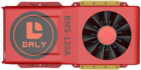 Daly smart bms Lifepo 4S 12V 120A FAN bluetooth BMS board 50120209
