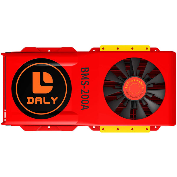 Daly smart bms Lifepo 4S 12V 200A FAN  bluetooth BMS board 52 130 235