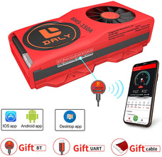 Daly smart bms Li-ion 13S 48V 150A with Fan bluetooth 50 120 209
