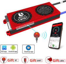 Daly smart bms Li-ion 13S 48V 100A bluetooth 24 65 166