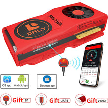 Daly smart bms Li-ion 10S 36V 250A with Fan bluetooth 52 130 235