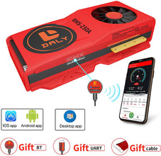 Daly smart bms Lion 3S 12V 250A FAN  bluetooth BMS  boardithium battery protection Board 52130235
