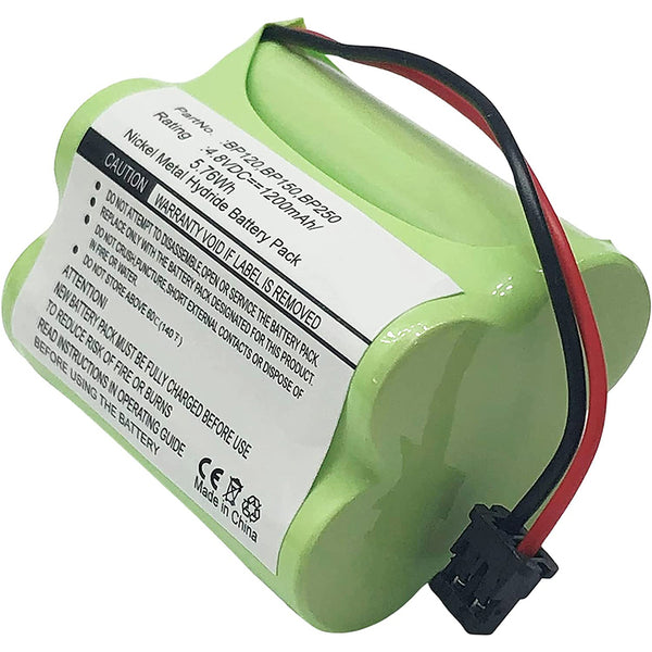 4.8V 1200mAh Akku für Bearcat Sportcat BP120 BP150 BP180 BP250 Uniden BBTY0356001 NASCAR SPORTCAT SC140 SC140B SC150 SC150B SC150Y SC180B