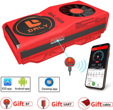 Daly smart bms Lion 3S 12V 150A FAN bluetooth BMS  boardithium battery protection Board  50120209