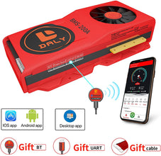 Daly smart bms Li-ion 13S 48V 200A FAN bluetooth 52 130 235