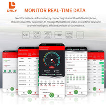Daly smart bms Li-ion  17S 60V 150A  bluetooth BMS FAN board 50 120 209