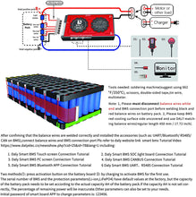 Daly smart bms Li-ion 13S 48V 300A with Fan bluetooth 52 130 257