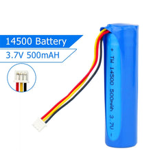 3,7 V 800 mAh 14500 wiederaufladbare Ionenbatterie RC-Fernbedienung Auto P0arts MX 1.25-3P-Anschluss