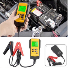 Universelle 12-V-Fahrzeugbatterie Digitale Testeranalyse Autodiagnosewerkzeug für trockene nasse Blei-Säure-Batterie