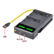 2Pc 7200mAh NP-F960 NP F970 Kamera Batterie LCD USB Ladegerät für NP-F550 F770 F750 F960 FM500H FM70 QM91D QM71D HVR-V1J