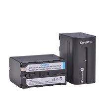2Pc 7200mAh NP-F960 NP F970 Kamera Batterie LCD USB Ladegerät für NP-F550 F770 F750 F960 FM500H FM70 QM91D QM71D HVR-V1J