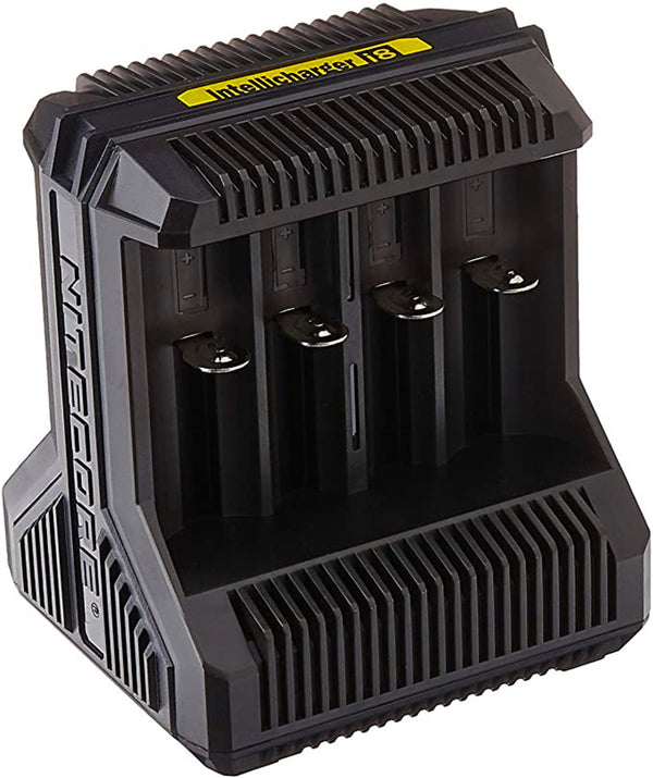 Nitecore i8 8 Steckdosenladegerät für Lithium Ionen , Nickel Metallhydrid und Nickel Cadmium Akkus, schwarz, p