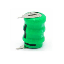 3Pcs Ni-MH-Knopf wiederaufladbare SPS-Datensicherungsbatterie 3,6V 40MAH mit 2Pin-Laschen