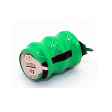 3Pcs Ni-MH-Knopf wiederaufladbare SPS-Datensicherungsbatterie 3,6V 40MAH mit 2Pin-Laschen
