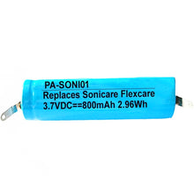 Passend für Philips Sonicare Flexcare, Diamond Clean Akku HX9350 HX9330 3,7V 800mAh Ersatzakku