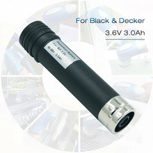 VP100 VP110 3.6V 3.0A Ni-Mh Akkuschrauber Akku für Schwarz Decker VP105 Versapak Akku