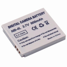 2PCS NB-4L NB4L NB 4L Akku, passend für Canon PowerShot SD40 SD200 SD300 SD940 IS-CAMERA-1080P