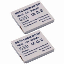 2PCS NB-4L NB4L NB 4L Akku, passend für Canon PowerShot SD40 SD200 SD300 SD940 IS-CAMERA-1080P