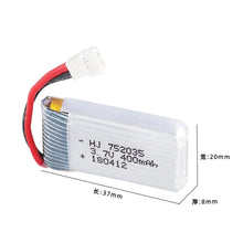 5pcs 3,7 V 400mAh 20C Lipo Batterie und Batterie ladegerät für X4 H107 H31 KY101 E33C E33 U816A V252 H6C RC Quadcopter Ersatzteil Drohne