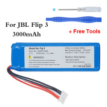 3.7 V 3000 mAh Hochwertiger Akku für JBL Flip 3 Flip 3 GREY GSP872693 P763098 03