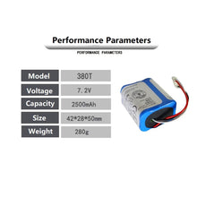 7,2 V 2500mAh NI-MH Batterie für iRobot Roomba Braava 380 380T Mint 5200c