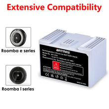 14,4 V 2600mAh Lithium-ionen-akku für iRobot Roomba e5 i7 Roomba i7 i7 + e5 7150 7550 e5150 e5152 Batterie