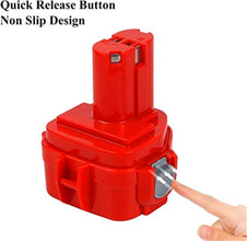 2 Stück 12V 3,0Ah Ni-Mh Ersatzakku für Makita Akku 1220 1222 PA12 1233S 1234 1233 1235 1235B 1235F