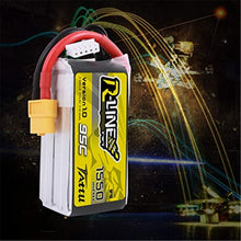 Akku Pack 1550mAh 14.8V 95C 4S for FPV Racing Quadcopters Helikopter Flugzeuge und Modellboote