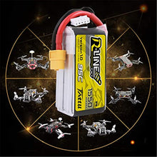 Akku Pack 1550mAh 14.8V 95C 4S for FPV Racing Quadcopters Helikopter Flugzeuge und Modellboote