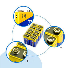 10 stücke X 9 v thermometer batterie Dauer Batterien Carbon Zink Super Heavy Duty Batterien