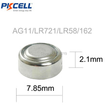 20 X G11 Taste Batterien ag11 lr721 g11 lr58 162 62a 362 sr721w 1,5 V Alkaline Batterie Äquivalent