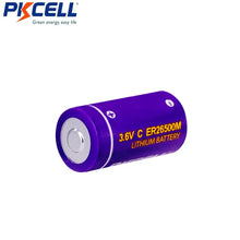 2PCS er 26500m 26500 Li socl2 er26500 3,6 V 6500mAh C größe batterie lithium-primäre power typ batterien für wasser meter