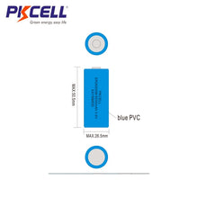2PCS er 26500m 26500 Li socl2 er26500 3,6 V 6500mAh C größe batterie lithium-primäre power typ batterien für wasser meter
