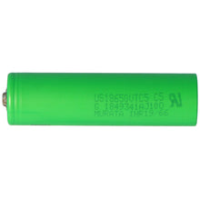 US18650 VTC5A 2600mAh, 3,6V - 3,7V Button Top 30A Abmessungen 66x18,2mm mit Kopf