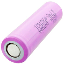 ICR18650-26J-2600mAh, 64,8x18,2mm 3,6V-3,7V ohne Schutz, auf die Größe achten