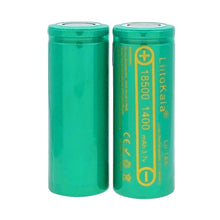 3.7V Lii-14A 18500 Batterie 18500 1400mAh Akku Taschenlampe Großhandel Sicherheit Lithium-Ionen