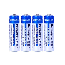 2pcs Hochleistungs-AA 1200mAh Ni-MH-Akku 1,2V AA-Batterie für Spielzeug-Thermometer-Maus-Rechner-Batterie