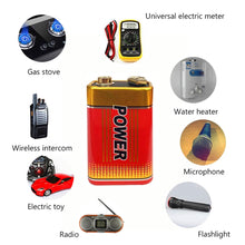 10PCS 6F22 Übergewicht 9V Batterie original hochwertige Kohle-Zink-Batterie