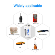 650mAh Micro USB 6F22 9V Lithium-Ionen-Lithium-Batterie für ferngesteuertes Hubschraubermodell-Mikrofonspielzeug