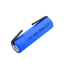 2pcs 14500 3,7V 1500mAh Li Ion Akku mit Taschenlampe, Taschenlampe, Mikrofon, Radio, Gamepad Scheinwerfer, 14500 Akku500