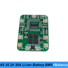 6S 25,2V 15A BMS Lithiumbatterieplatine mit Kompensations 25V Schraubendreher und 24V Massagepistolen Muskelbatteriepack