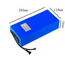 48V 24Ah 13S5P Lithium Ionen Akku Roller Akku T Deans plug Elektrofahrrad batterie mit 48V2A Ladegerät