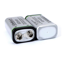 3PCS 600mAh 9V Lithium Ionen Akku 6F22 Akku Mikrofon Multimeter Fernbedienung Spielzeug Temperaturpistole