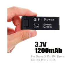 Batterie 3,7 V 1200mAh Ersatz Elektronische Für JY019 S168 E58 M68
